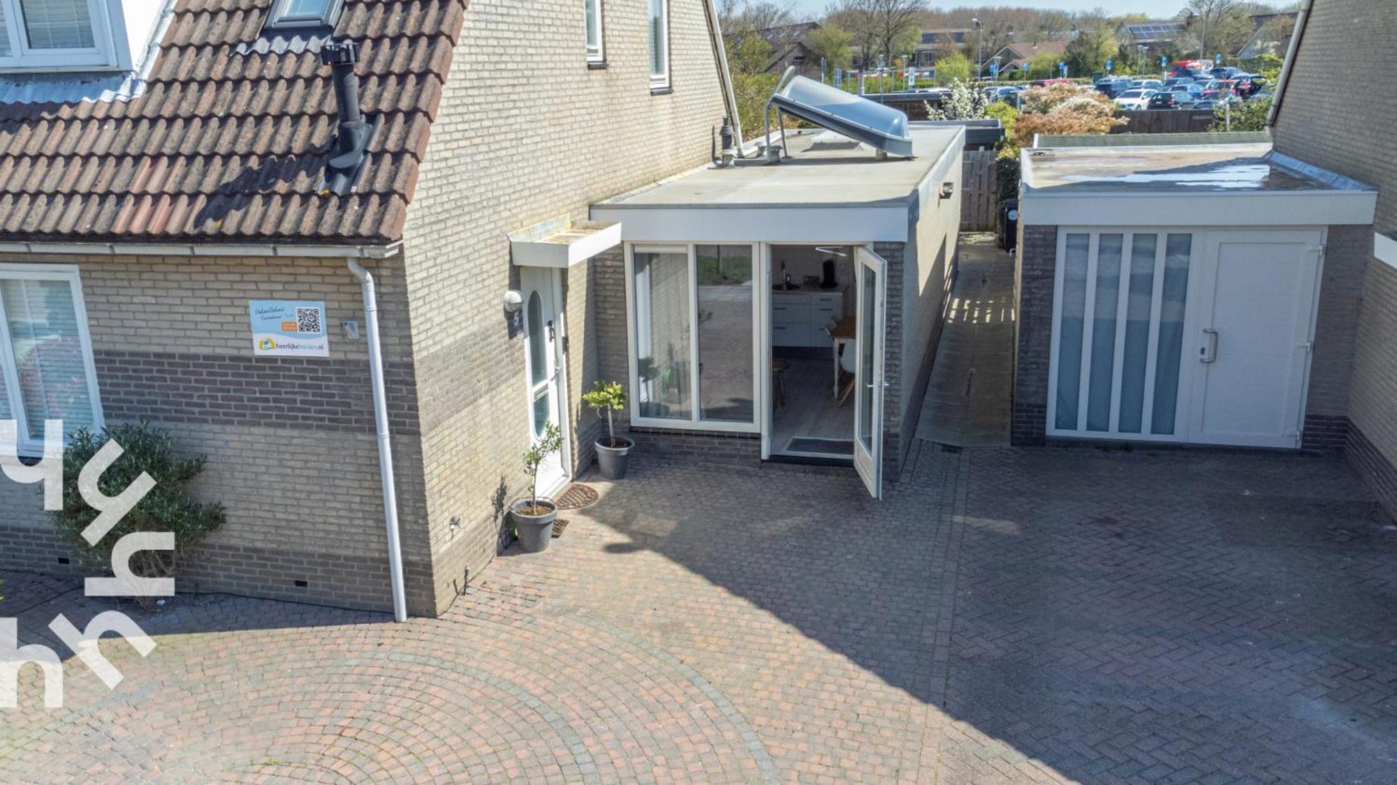 Fijne Vakantiewoning In Domburg Op Loopafstand Strand En Centrum Met Parkeerplaats Eksteriør bilde
